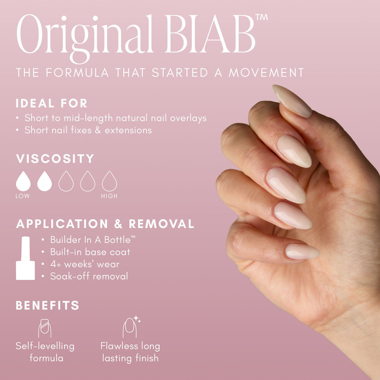 The GelBottle Hard Gel BIAB™ TPO & Hema-Free Dreamer