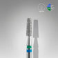 Diamond nail drill bit DUO cone blue-green EXPERT head diameter 2,5 mm / working part 8 mm image 0