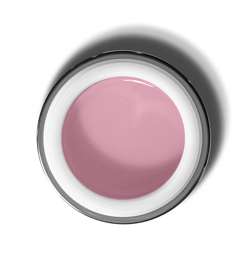 Luxio Akzéntz Pro-Formance Balance Foundation Pink acrylic nail gel in a 45g jar, TPO free, for professional nail enhancements.