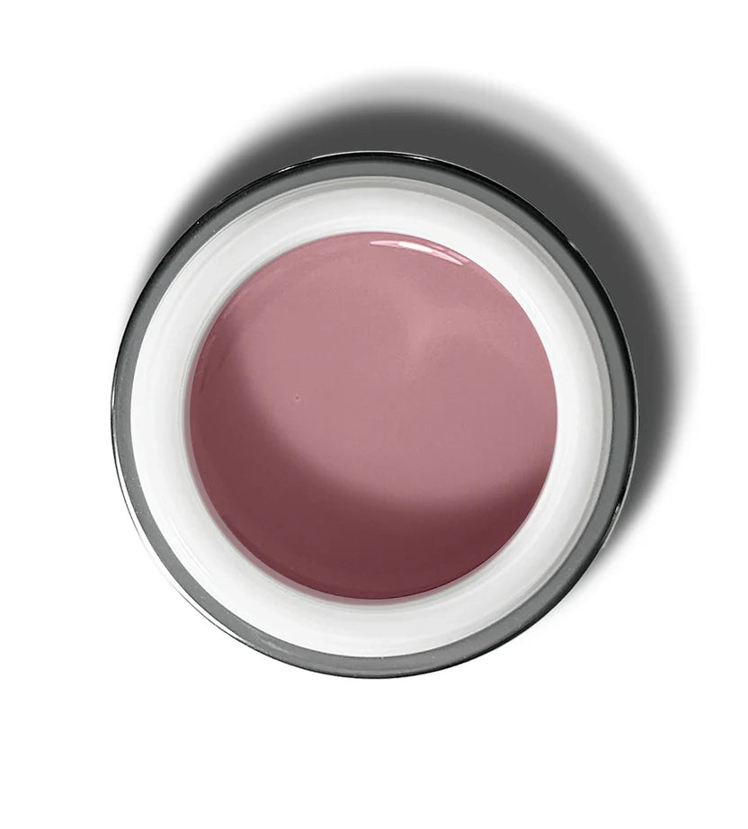 Luxio Akzéntz Pro-Formance Enhance soft pink acrylic nails and tips with TPO-free acrylic gel in a 0.25 oz container.