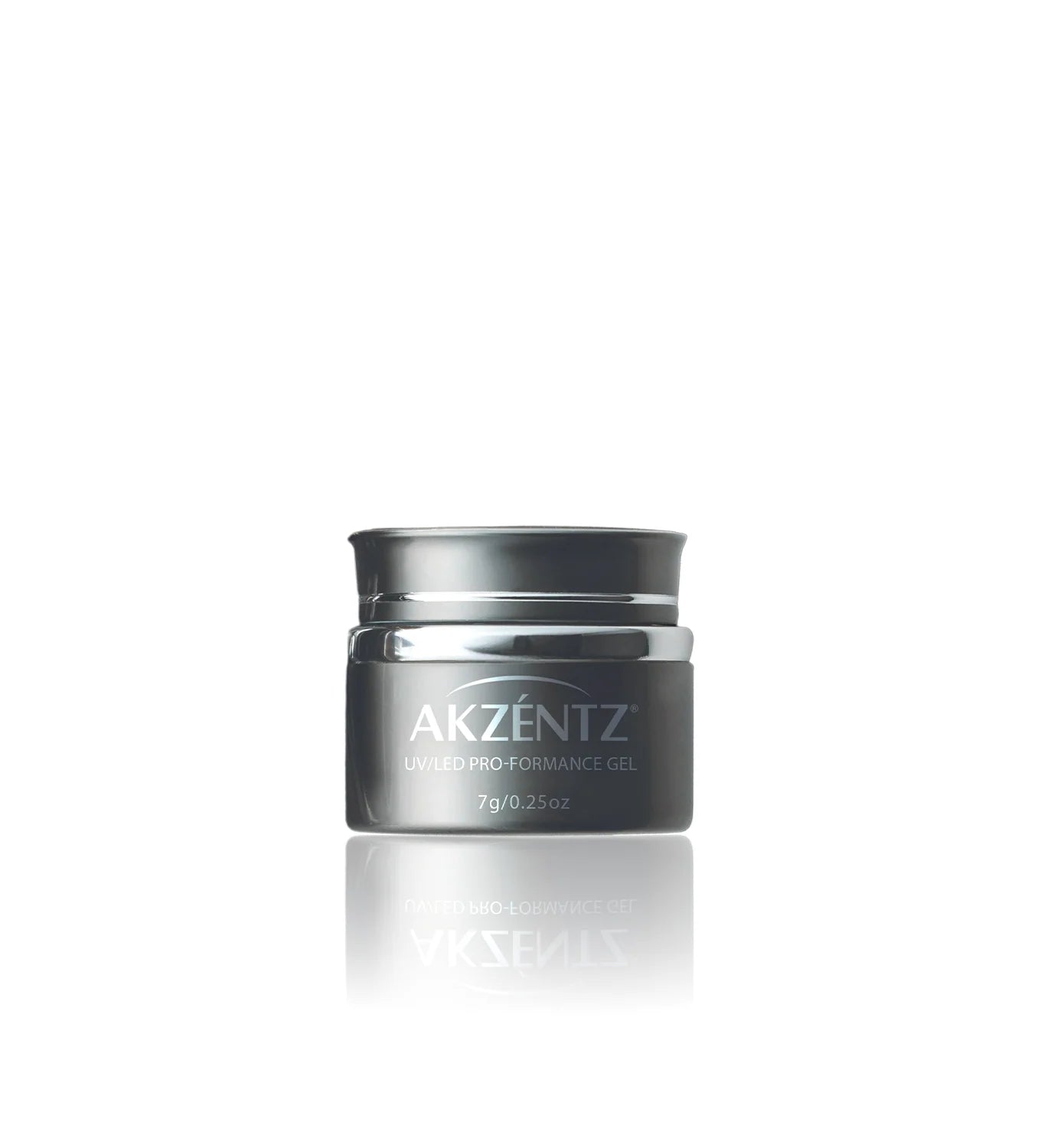 Luxio Akzéntz Pro-Formance structure gel for acrylic nails, 0.25 oz, with TPO-free formula, shown in 7g container.