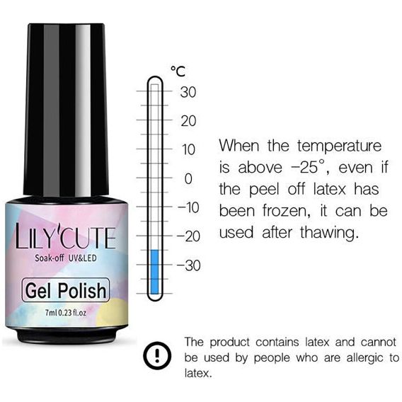 Anti-freezing Peel Off Nail Art Latex 7ml - Universal Nail Supplies