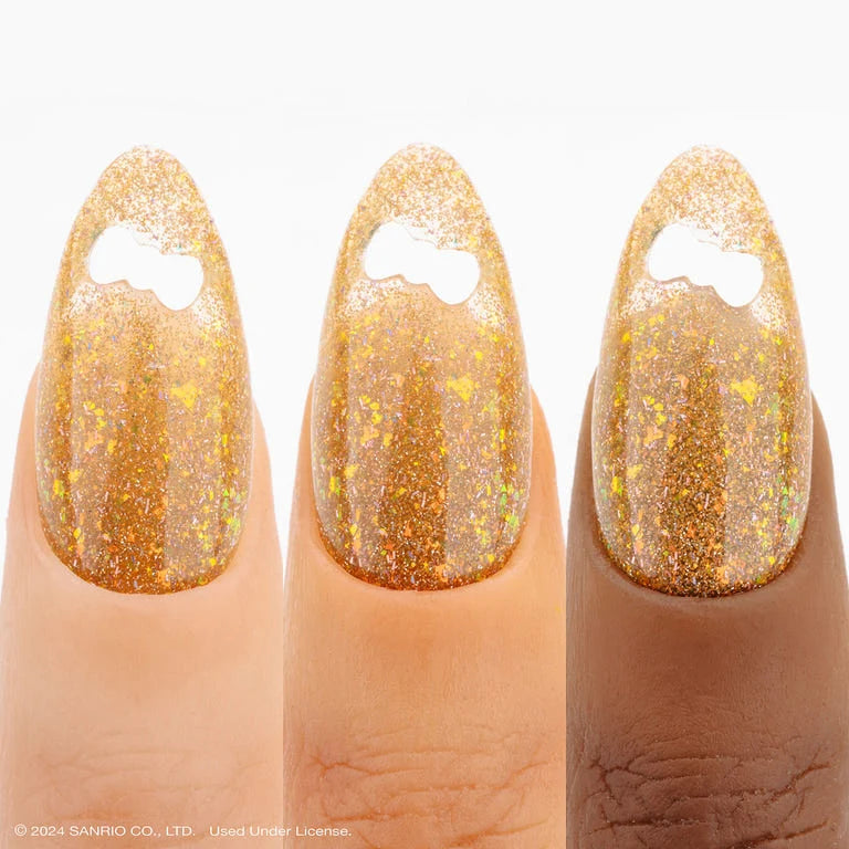 Aprés Gel Color Polish Hello Kitty Flash Glitter - Until - Universal Nail Supplies