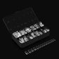 Aprés Nail Gel-X Extensions - Natural Square Medium V2 - Universal Nail Supplies