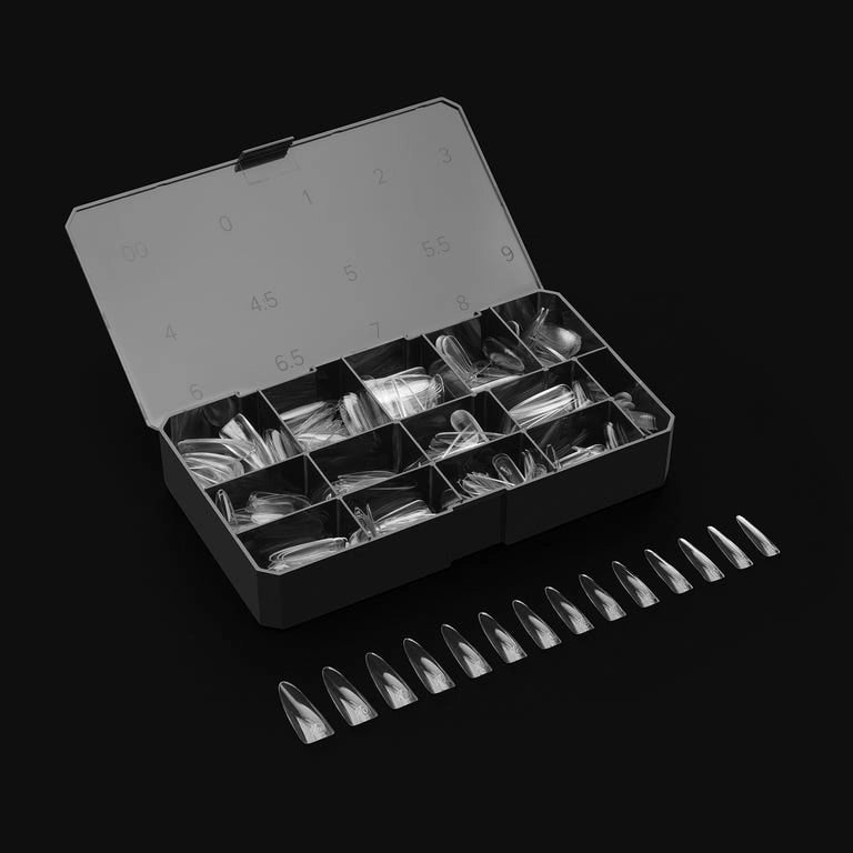 Aprés Nail Gel-X Extensions - Sculpted Almond Extra Long Pro (420PCS) - Universal Nail Supplies