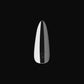 Aprés Nail Gel-X Extensions Sculpted Almond Long V2 gel system with long, elegant almond-shaped nails in a natural finish.