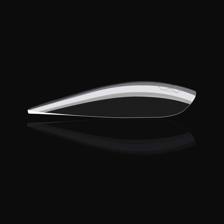 Aprés Nail Gel-X Extensions in Sculpted Almond Long V2 style, showcasing elegant, long almond-shaped gel nail extensions.