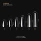 Aprés Nail Gel-X Extensions - Sculpted Coffin Long V2 - Universal Nail Supplies