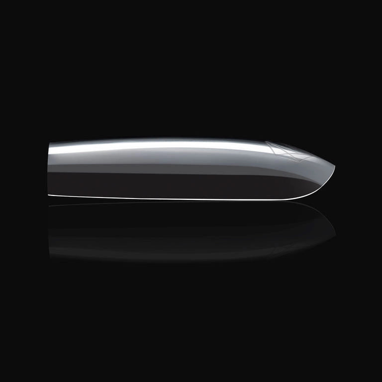 Aprés Nail Gel-X Extensions in sculpted square long shape, 600-piece set for professional gel nail enhancements.