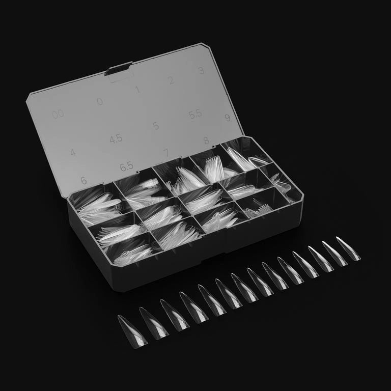 Aprés Nail Gel-X Extensions - Sculpted Stiletto Extra Extra Long Pro (420PCS) - Universal Nail Supplies