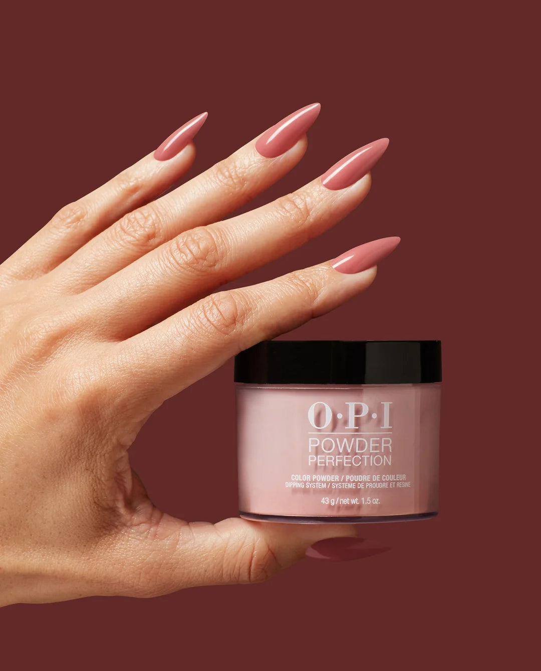 OPI Powder Perfection - Barefoot in Barcelona #DPE41