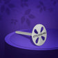 Elongate pedicure disc PODODISC STALEKS PRO L and set of disposable file 180 grit 5 pc (25 mm) image 0