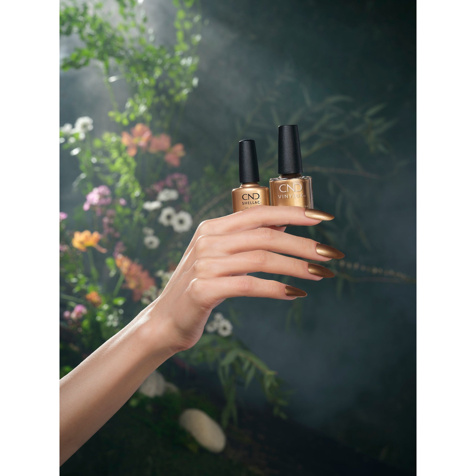 CND Creative Nail Design Vinylux + Shellac It's Getting Golder - Universal Nail Supplies