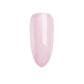 CND Plexigel Color Builder Clearly Pink Sheer 0.5oz for nail extensions, showing the gel in a clear pink shade in a professional nail setting.