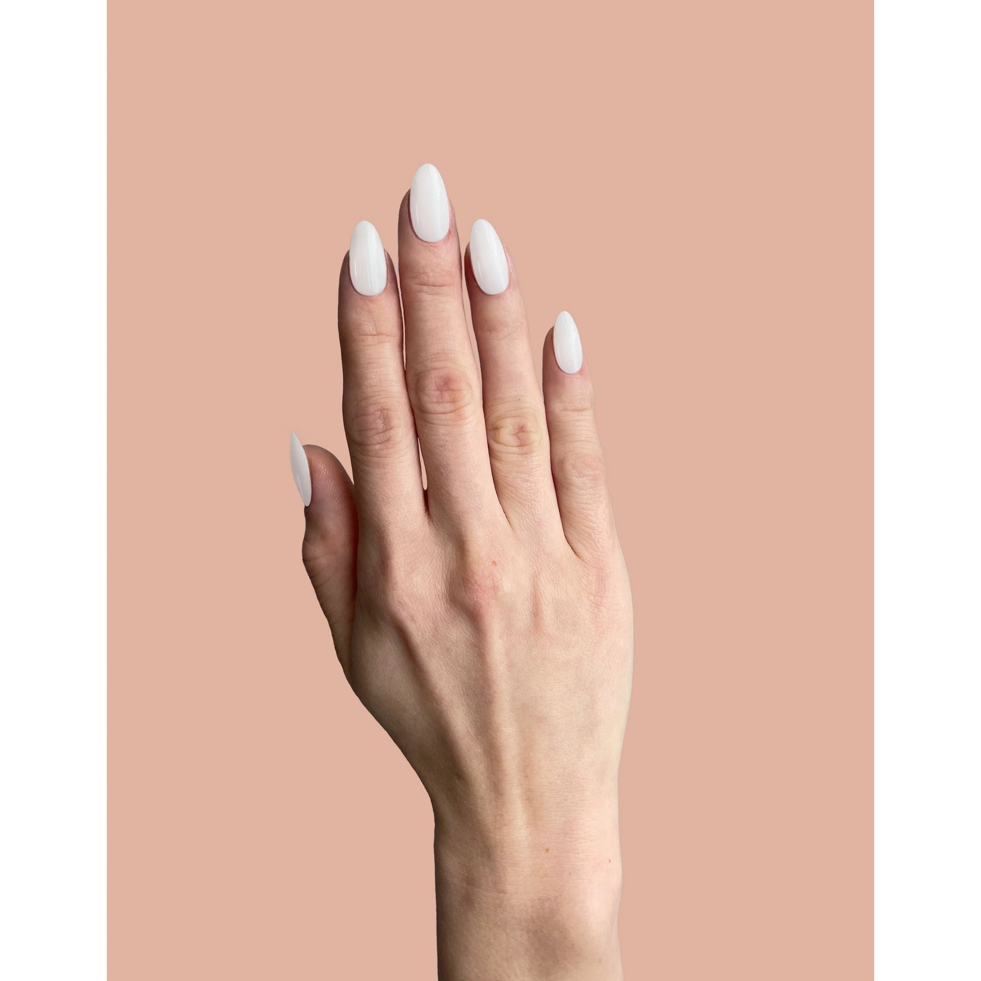 CND Plexigel Color Builder Cream Puff 0.5oz for nail extensions, showing the gel in a small jar with a pinkish hue.