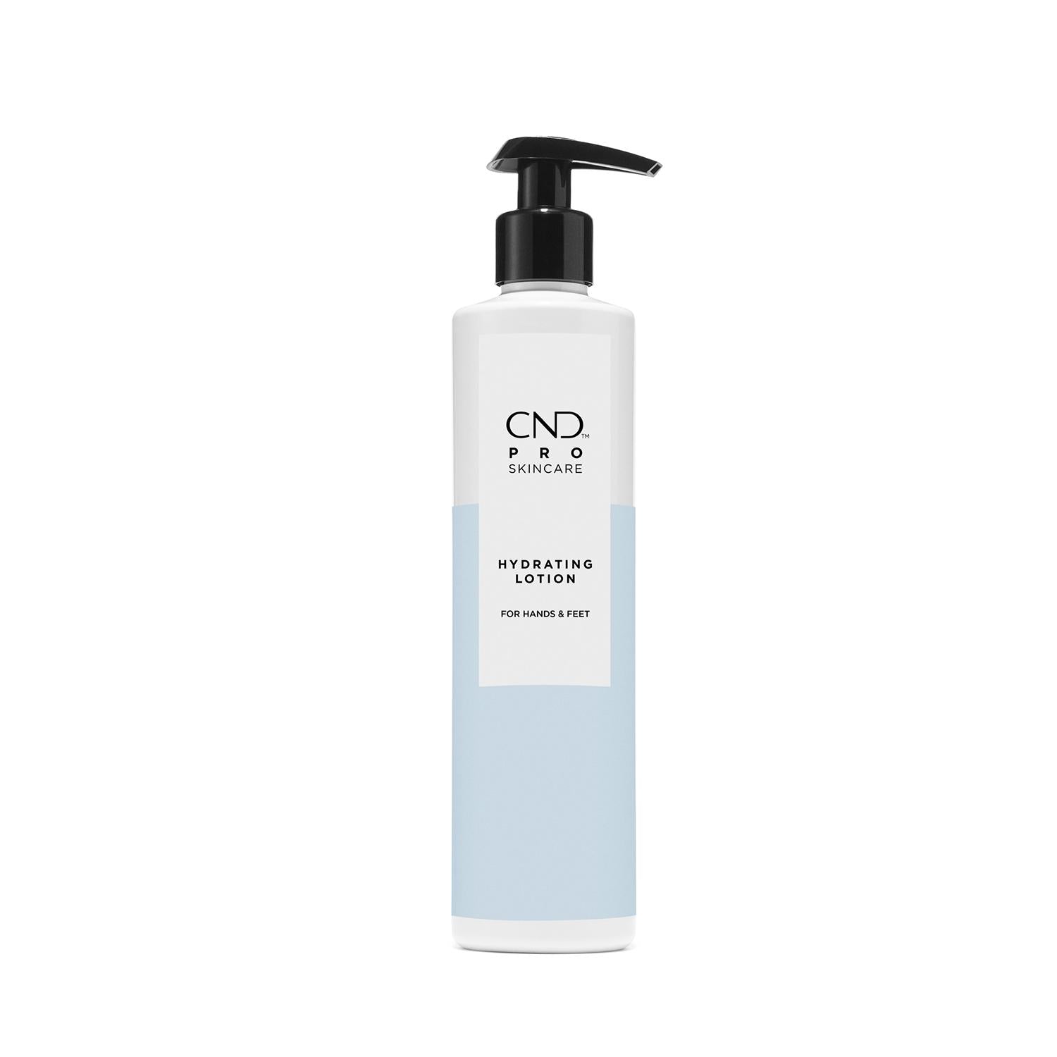 CND Pro Skincare Hydrating Lotion for hands and feet, moisturizing and nourishing skin.