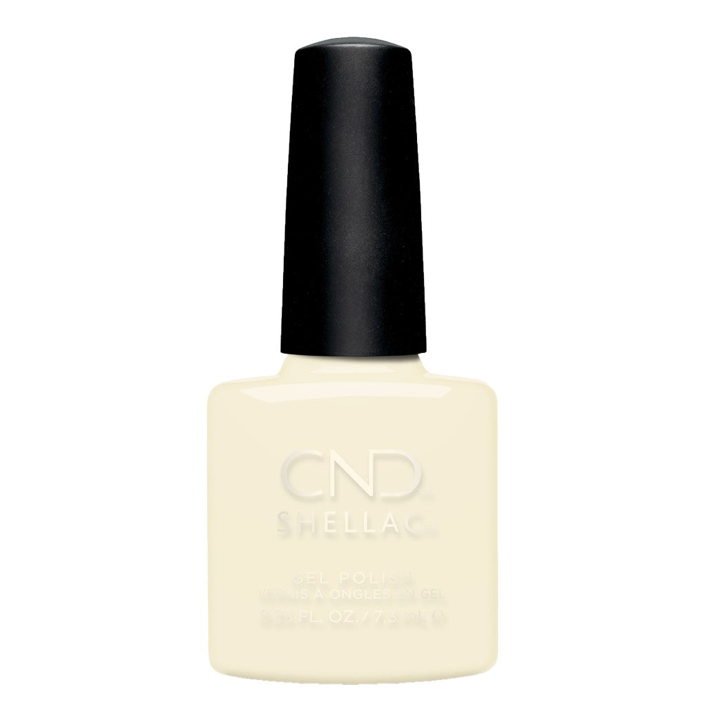 CND Creative Nail Design Shellac - White Button Down - Universal Nail Supplies