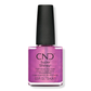 CND Super Shiney high-gloss nail top coat in 0.5 oz bottle, showing clear polish and shiny finish.
