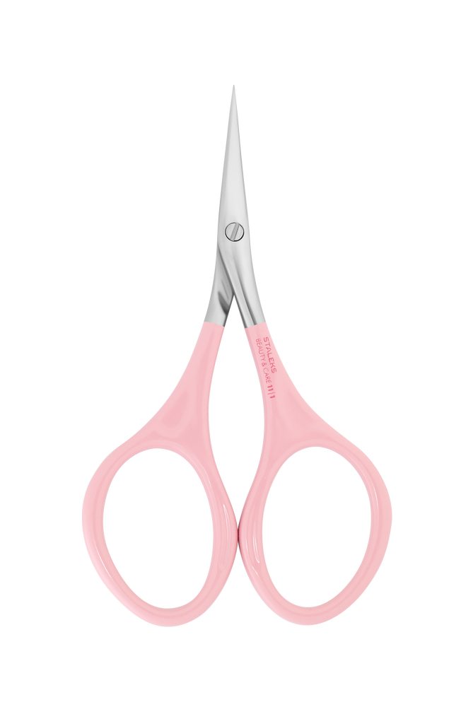Pink cuticle scissors BEAUTY &amp; CARE 11 TYPE 1 image 3