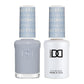 DND Daisy Gel Duo Bellbottoms Denim gel nail polish and lacquer set in a denim-inspired color, displayed in the image.