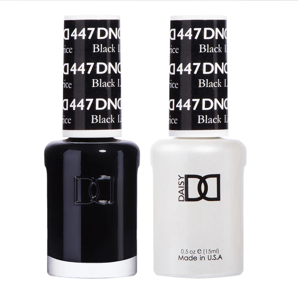 DND Daisy Gel Duo - Black Licorice #447 - Universal Nail Supplies