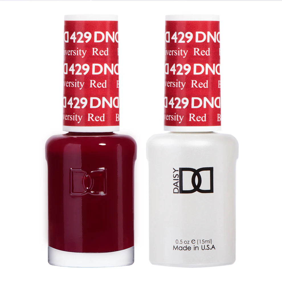DND Daisy Gel Duo - Boston University Red #429 - Universal Nail Supplies