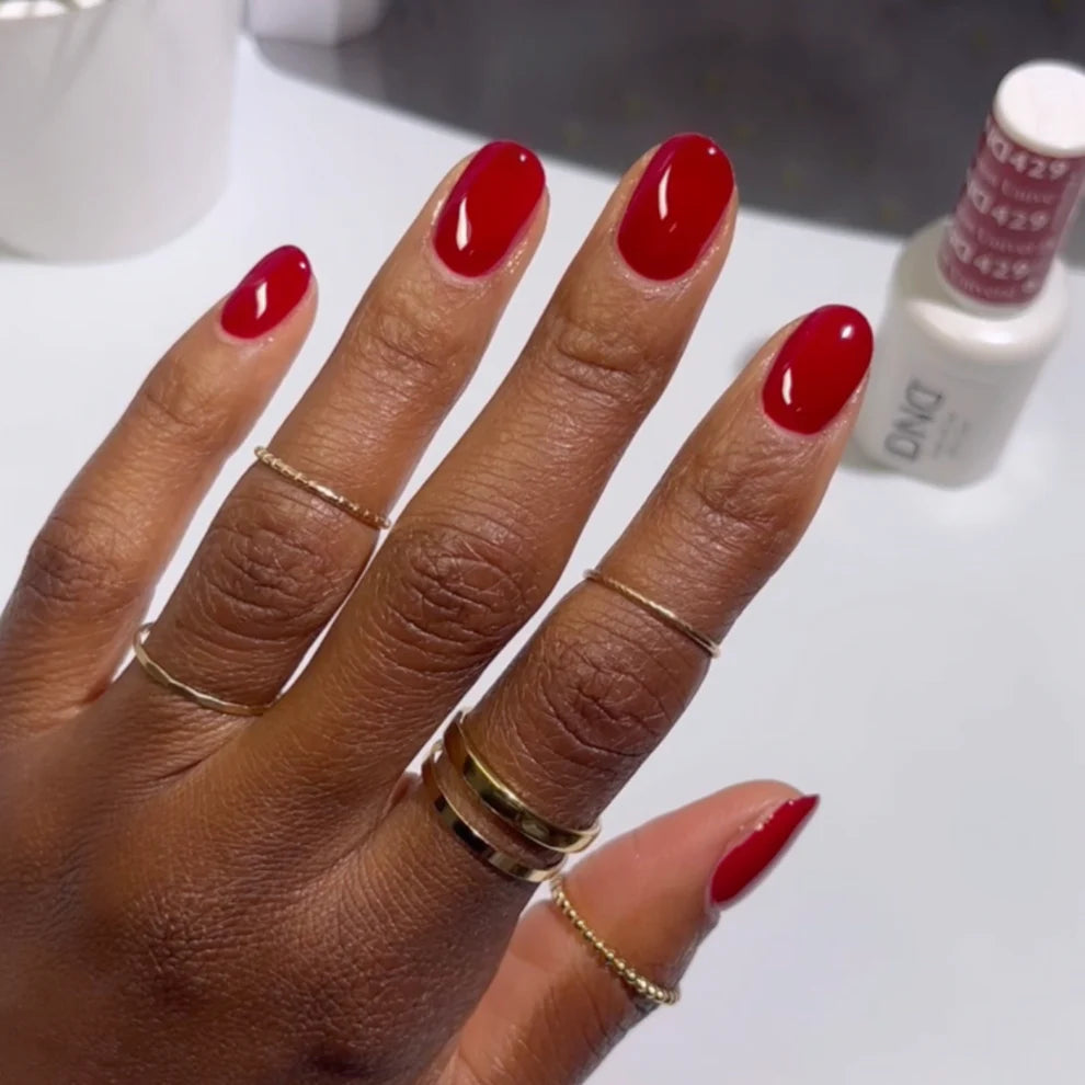 DND Daisy Gel Duo - Boston University Red #429 - Universal Nail Supplies