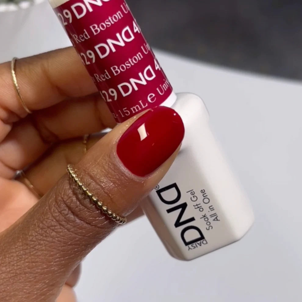 DND Daisy Gel Duo - Boston University Red #429 - Universal Nail Supplies