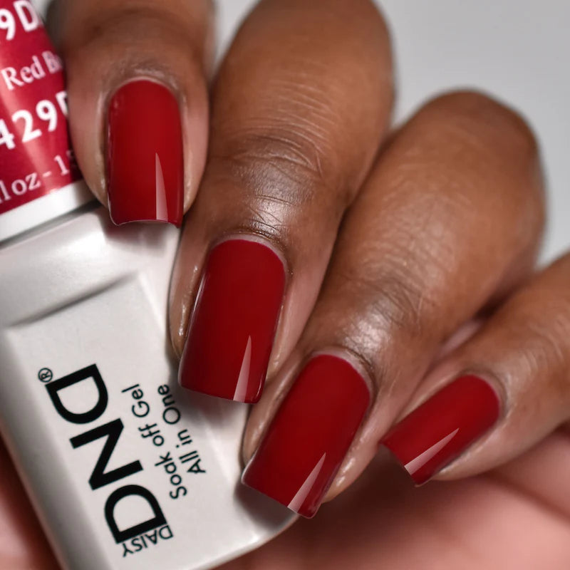 DND Daisy Gel Duo - Boston University Red #429 - Universal Nail Supplies