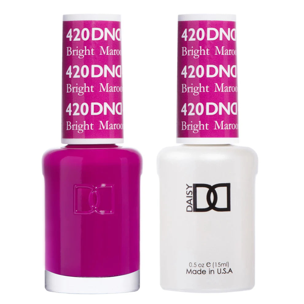 DND Daisy Gel Duo - Bright Maroon #420 - Universal Nail Supplies