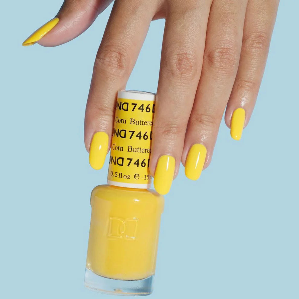 DND Daisy Gel Duo - Buttered Corn #746 - Universal Nail Supplies