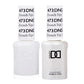 DND Daisy Gel Duo French Tips #473 featuring a set of elegant gel nail polish and lacquer with classic French manicure design