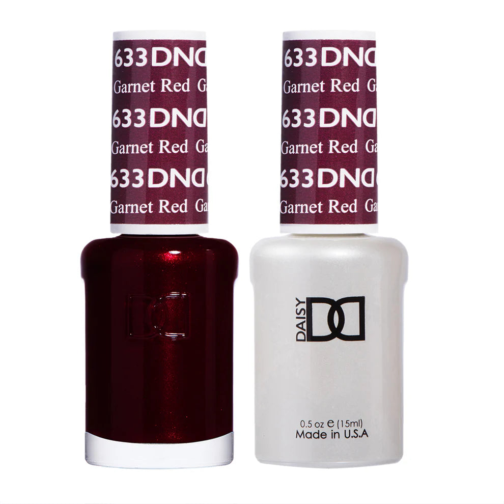 DND Daisy Gel Duo - Garnet Red #633 - Universal Nail Supplies