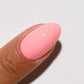 DND Daisy Gel Duo Jiggles #724 gel nail polish and lacquer swatch showing vibrant pastel yellow and pink shades.