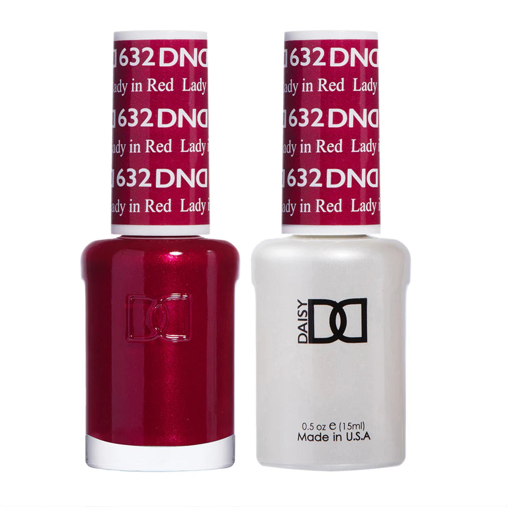 DND Daisy Gel Duo - Lady In Red #632 - Universal Nail Supplies