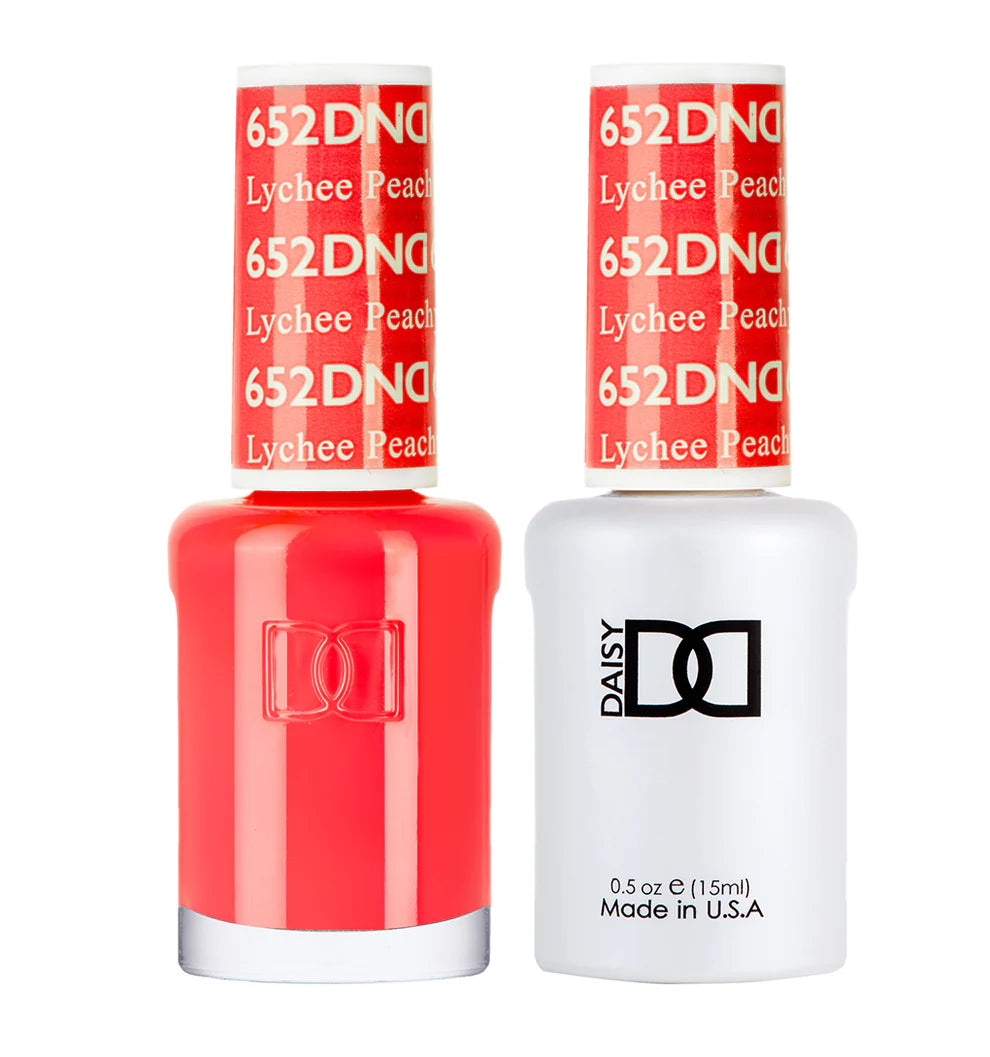 DND Daisy Gel Duo - Lychee Peachy #652 - Universal Nail Supplies