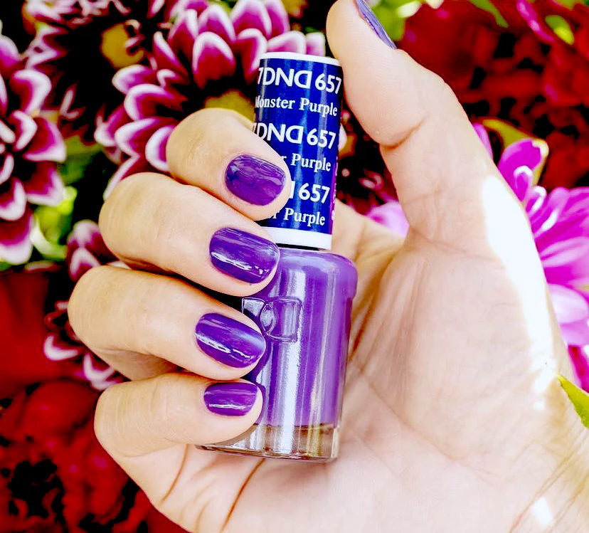 DND Daisy Gel Duo - Monster Purple #657 - Universal Nail Supplies