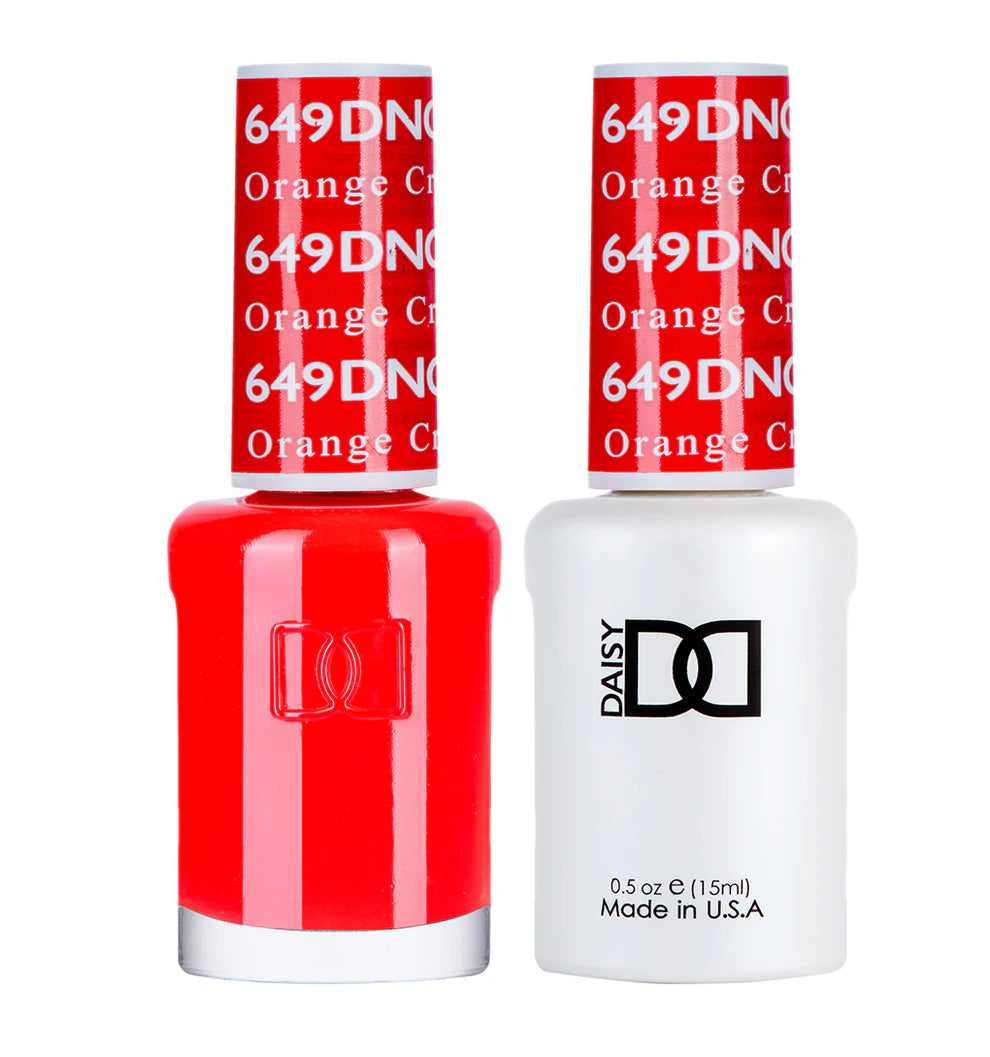 DND Daisy Gel Duo - Orange Creamsicle #649 - Universal Nail Supplies