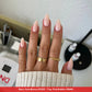 DND Daisy Gel Duo Pink Bubble gel nail polish and lacquer set with vibrant pink shades, shown in a sleek bottle.
