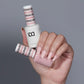 DND Daisy Gel Duo Pink Bubble gel nail polish and lacquer set, featuring bright pink, glossy finish, and floral-inspired design.
