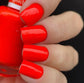 DND Daisy Gel Duo Popsicle #818 with vibrant pink and purple gel nail polish and lacquer in a decorative container.