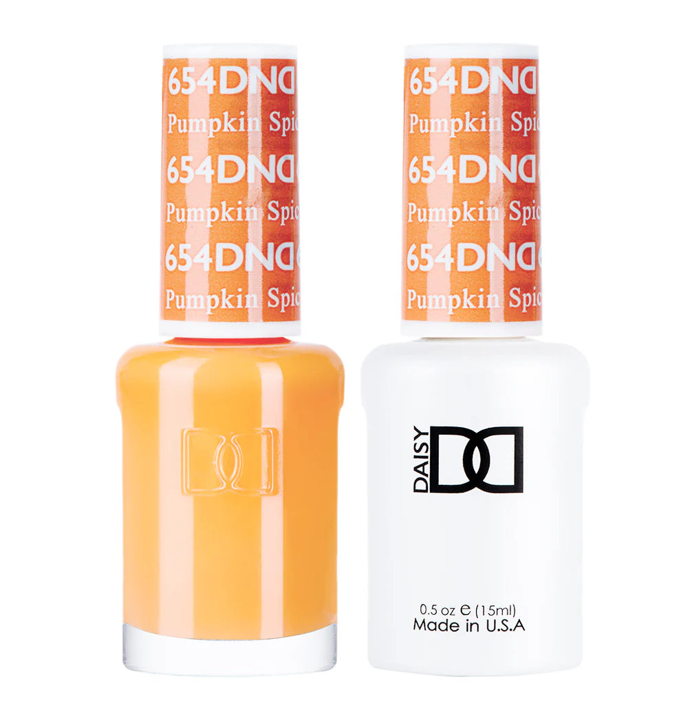 DND Daisy Gel Duo - Pumpkin Spice #654 - Universal Nail Supplies