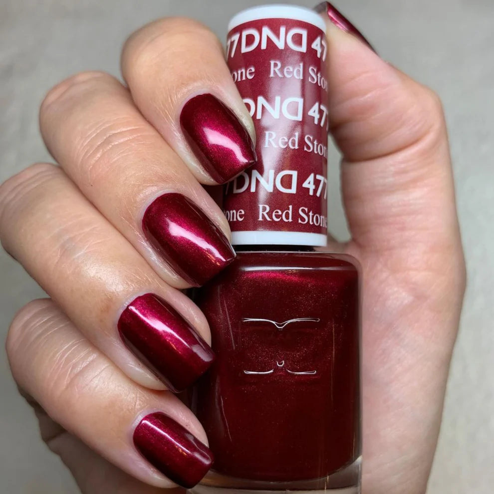 DND Daisy Gel Duo - Red Stone #477 - Universal Nail Supplies