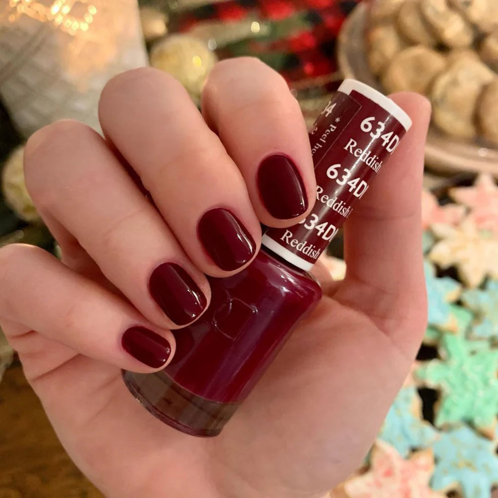 DND Daisy Gel Duo - Reddish Purple #634 - Universal Nail Supplies