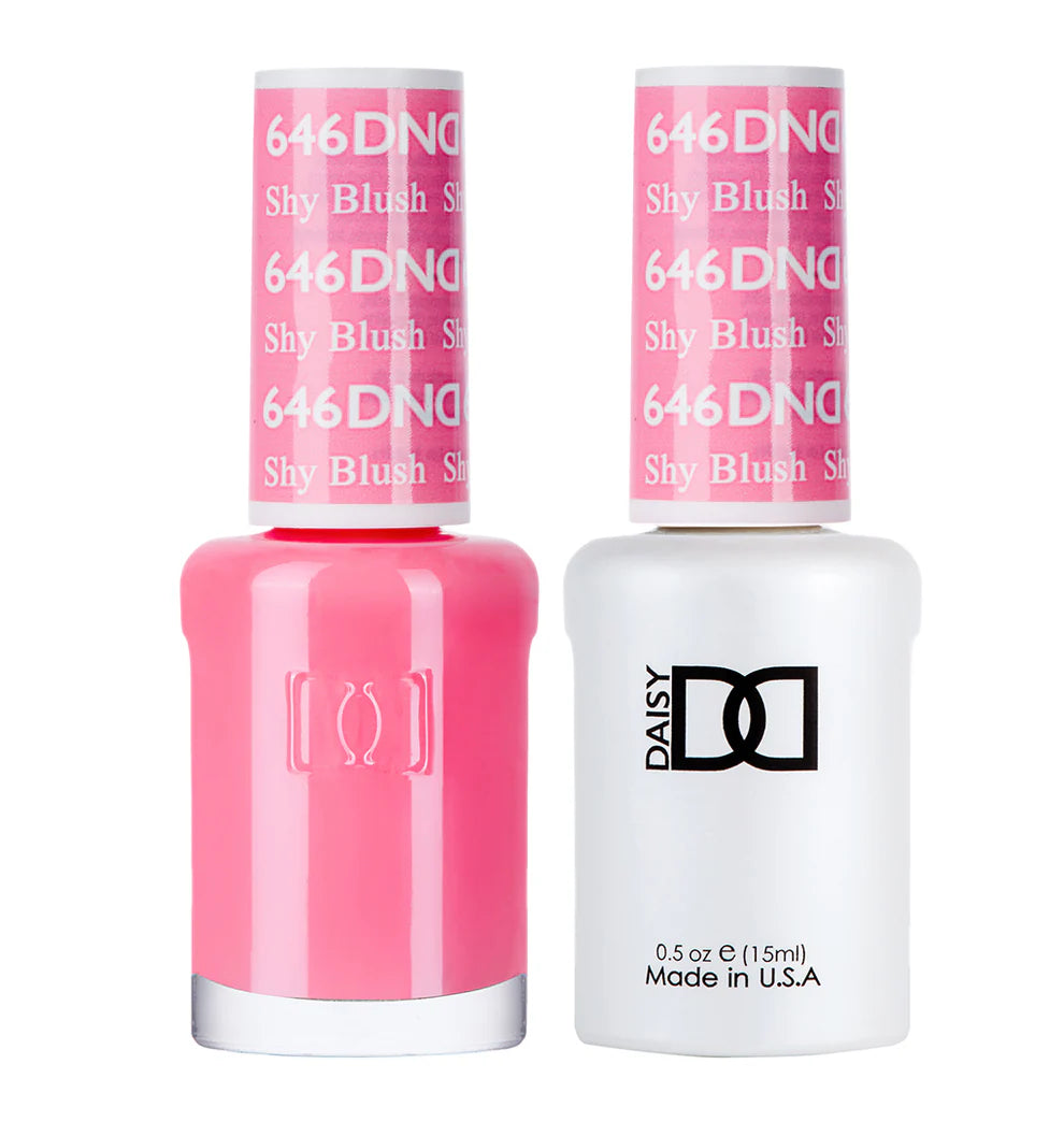 DND Daisy Gel Duo - Shy Blush #646 - Universal Nail Supplies