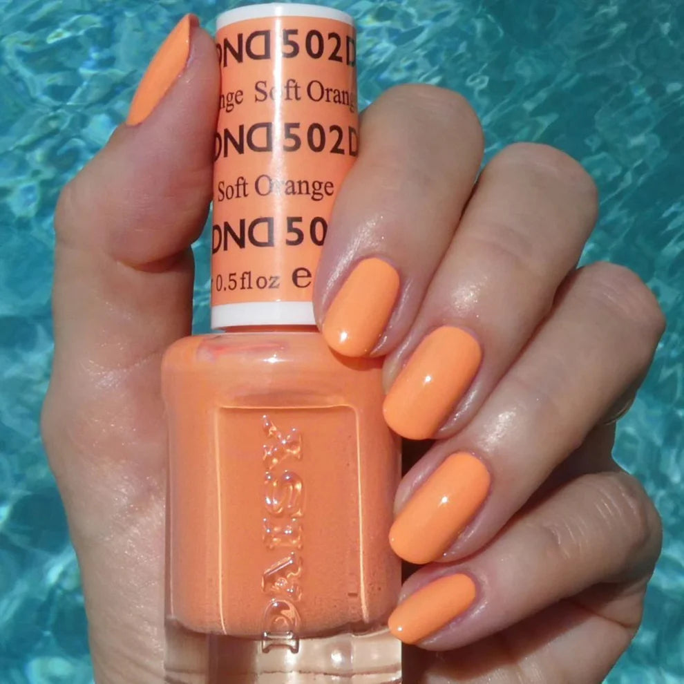 DND Daisy Gel Duo - Soft Orange #502 - Universal Nail Supplies