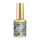 DND DC Gel Polish Cat Eye in Aqua Freckles shade, showcasing a vibrant blue-green gel with eye-catching freckles design.