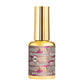 DND DC Gel Cat Eye nail polish in Espresso Silk shade, showcasing a sleek, glossy cat eye effect on natural nails.