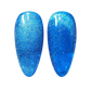 DND DC Gel Polish Cat Eye in Galactic Sapphire #04, featuring a shimmering blue gel with a cat eye effect and vibrant color.