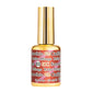DND DC Gel Polish Cat Eye Ruby Mirage #03 with vibrant red and shimmer finish, showcasing a striking cat eye effect.